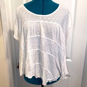 FREE PEOPLE Cropped T-shirt